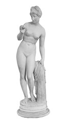 Ancient marble statue of a nude woman