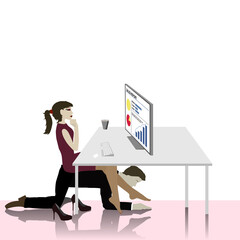 dominant office lady 