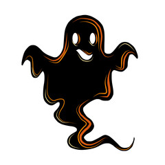 Halloween cartoon  ghost