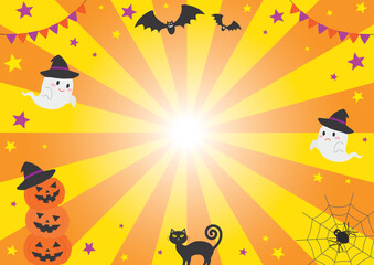 ハロウィン_イラスト_背景_2
