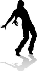 Street Dance Dancer Silhouette