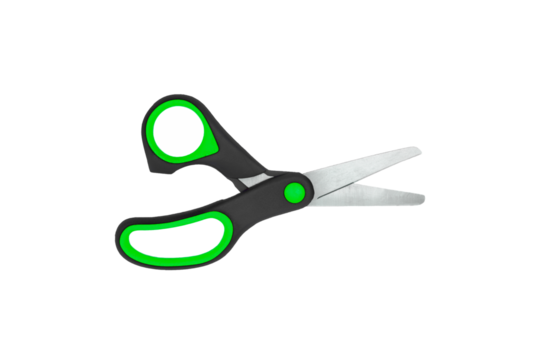 school or office scissors isolated on png