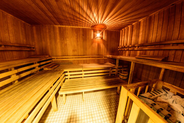 Eine kleine Sauna