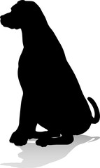 Dog Silhouette Pet Animal