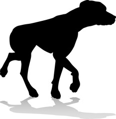 Dog Silhouette Pet Animal