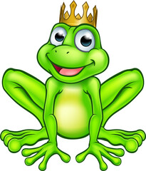 Cartoon Frog Prince