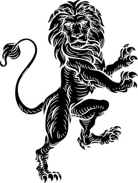 recommend clip art: Lion Heraldic Coat of Arms Element