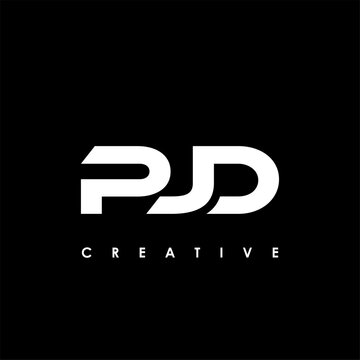 PJD Letter Initial Logo Design Template Vector Illustration