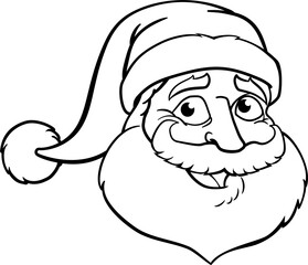 Cartoon Christmas Santa Claus