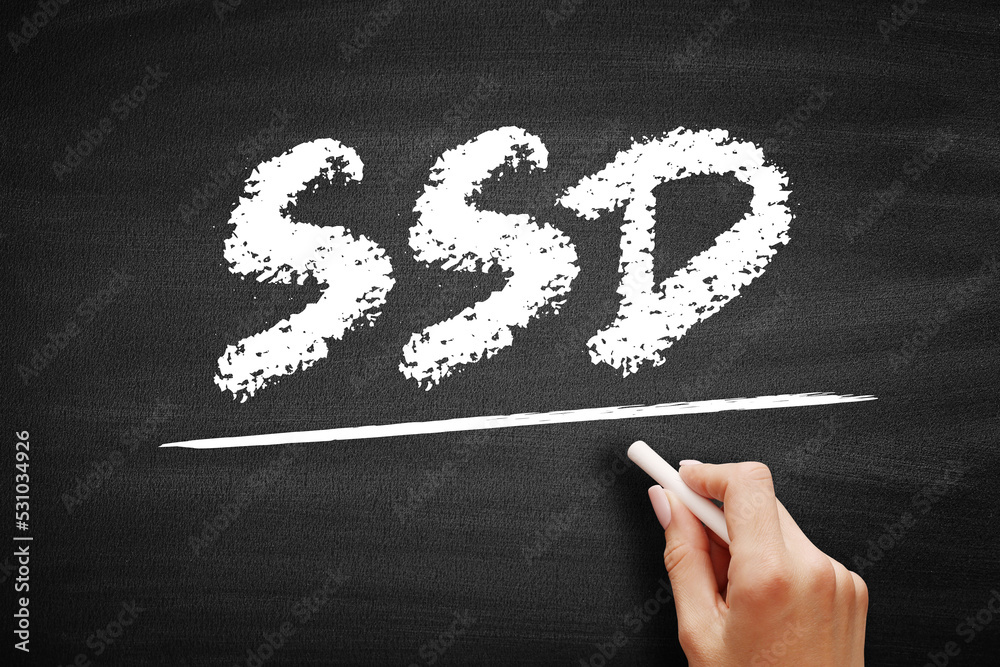 Poster ssd solid state drive - solid-state storage device that uses integrated circuit assemblies to store 