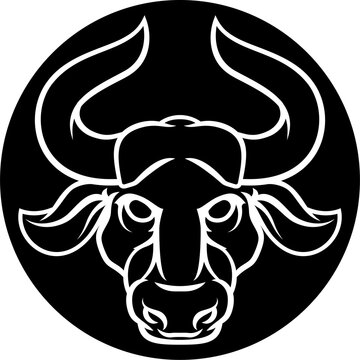 Zodiac Signs Taurus Bull Icon