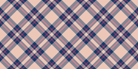 Pattern of textile design, seamless fabric texture in vector. Clothes or interior swatches. 