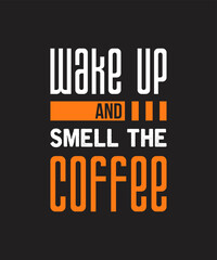 Obraz premium Modern coffee typography t-shirt design, coffee svg, coffee craft 
