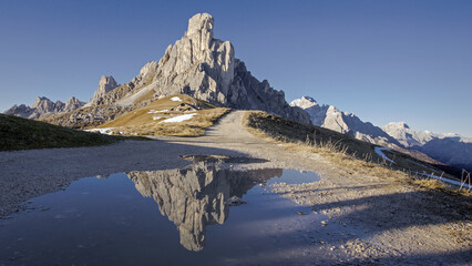 passo giau al tramonto