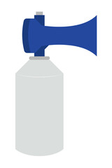 Air horn pictogram vector illustration.