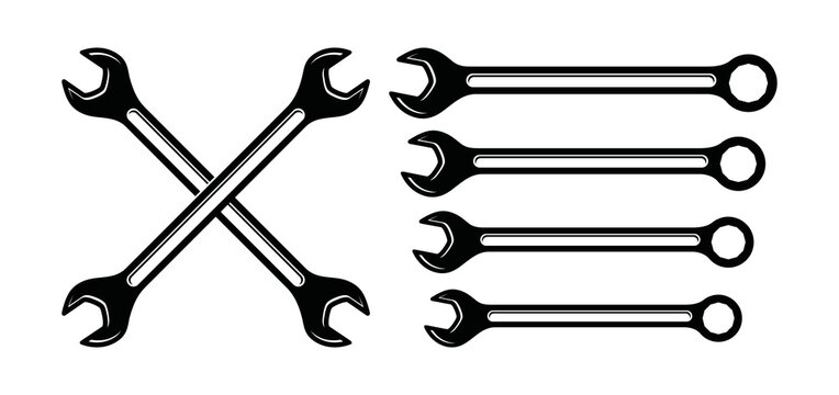 Crossed Tools Vector Art, Icons, and Graphics for Free Download