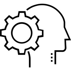 Brainstorming vector Icon