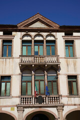 Fototapeta premium Historic buildings of Bassano del Grappa, Veneto, Italy