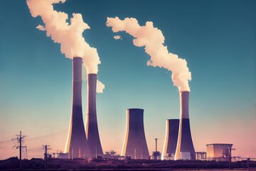 nuclear power plant image