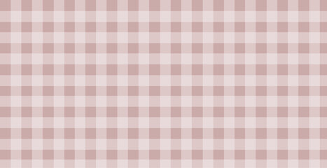 Pink cute vintage plaid flannel background vector illustration.