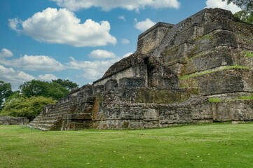 Fototapeta na wymiar Central America Belice, Altun Ha Temple