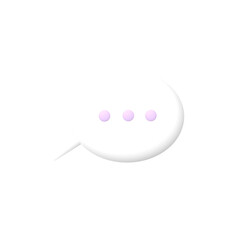 Dots On Chat Bubble