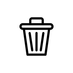 Creative Bin Icon Vector Template