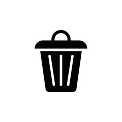 Creative Bin Icon Vector Template