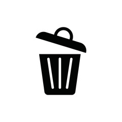 Creative Bin Icon Vector Template