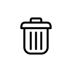 Creative Bin Icon Vector Template