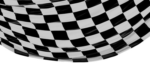 Obraz premium flag finish race sport 3d champion winner