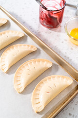 Sweet Cherry Empanadas in Air Fryer