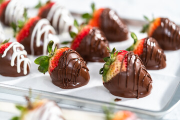 Chocolate dipped strawberries