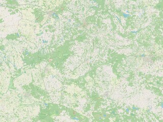 Hrodna, Belarus. OSM. No legend