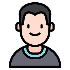 Obraz premium man icon