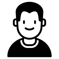 Obraz premium man icon