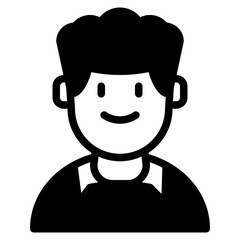 Obraz premium man icon