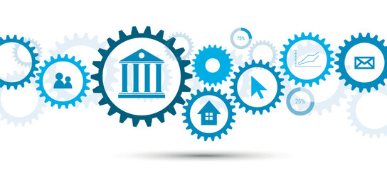 ingranaggi, meccanismi,  commercio elettronico