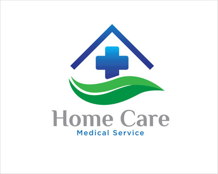 home care logo designs simple modern for medical service and consulting logo