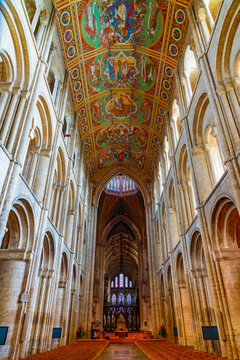 Interior, Ely Cathedral, Ely, Cambridgeshire, England