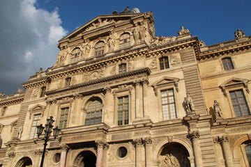 sully pavilion - le louvre - paris (france)