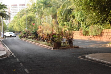 road in the city