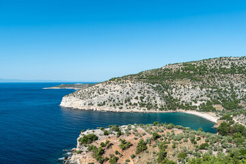 Beautiful landscape from Thassos, Greece