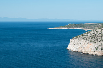 Beautiful landscape from Thassos, Greece