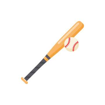 Baseball bats are used to hit baseballs in sporting events.