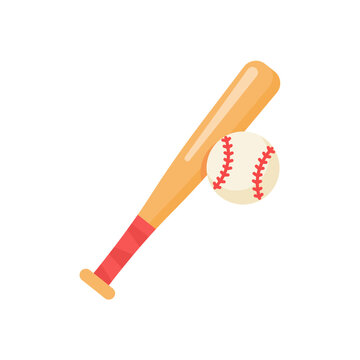 Baseball bats are used to hit baseballs in sporting events.