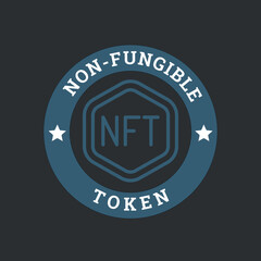 Non Fungible Token | NFT Logo | NFT Logo | NFTs Logo | Non-Fungible Token 