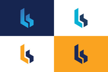 Modern Letter B Logo Design