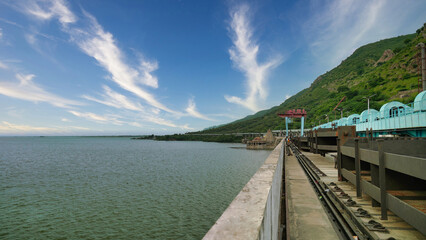 Bisalpur Dam is a gravity dam on the Banas River in Tonk district, Rajasthan, India. The excess...