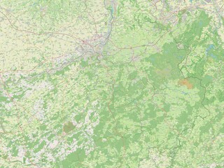 Liege Belgium OSM Legend 